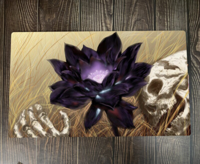 Black Lotus MTG Playmat Trading Card Game Mat TCG CCG Pad Mousepad