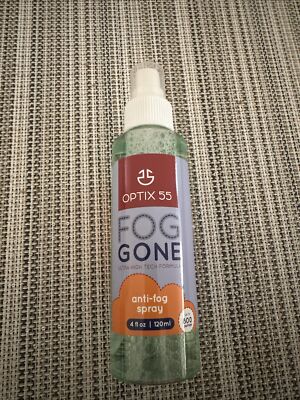 Optix 55 Anti-Fog Spray for Glasses & Non-Anti Reflective Lenses 4 oz.