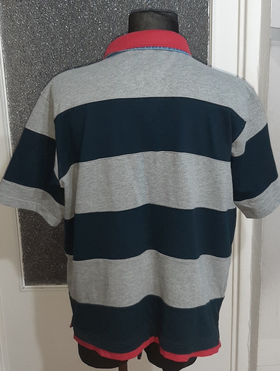 Chemise Rugby Cotton Traders - 3 Lions - Manches Longues - Taille M - Parfait état