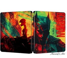 New Rare Limited Edition DC The Batman 2022 G2 Steelbook Case Custom Made