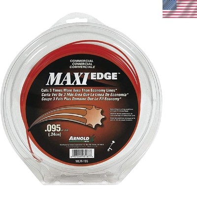 Maxi-Edge .095-Inch 200-Foot Commercial Grade String Trimmer Line - 10 Refills