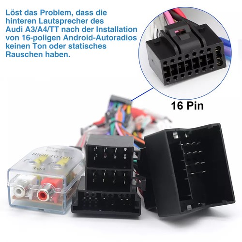 Autoradio Carplay Android 13 Navi 4+64G Für Audi A4 S4 RS4 8E 8F B6 B7 Seat Exeo - Bild 17 von 18