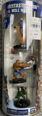 Marvel HeroClix Classics 2009 Fantastic Four Vs. Mole Man.   BRWN1