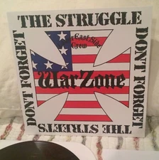 Warzone Don't Forget The Streets LP NYHC Supertouch YDL Underdog Project X