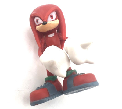 Sonic the Hedgehog Knuckles Super Posers 6  Action Figure Toy 2008 Sega Jazwares