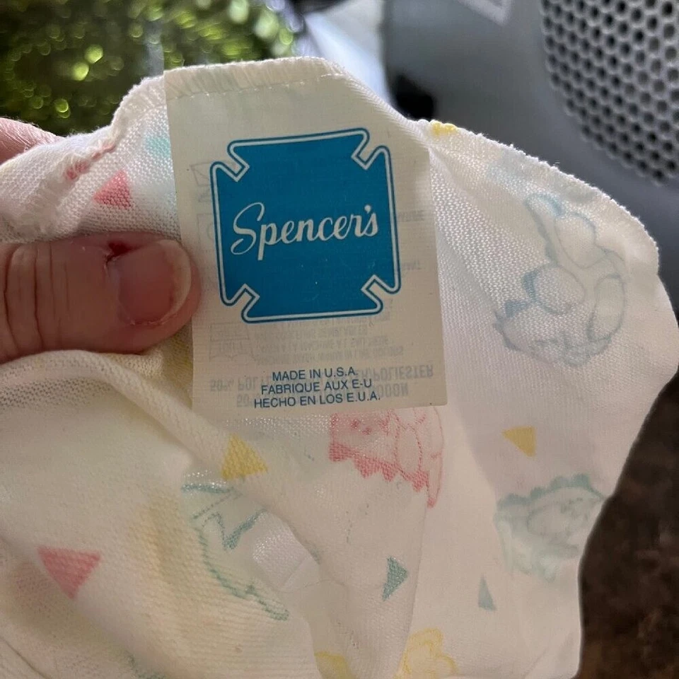 Sábana cuna dinosaurio pastel vintage Foto 3 de 4