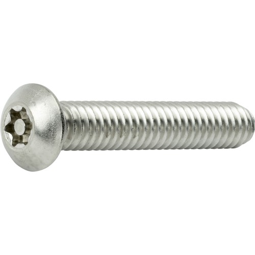 10-24 x 3/8" Torx Security Machine Screws Button Head Stainless Steel Qty 25 - Picture 7 of 7