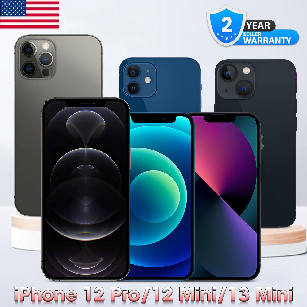Apple iPhone 12 mini - 128 GB - Black (Unlocked) for sale