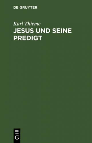 Thumbnail - Jesus Und Seine Predigt Ein Volkshochschulkurs 6748