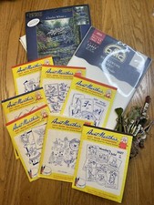 Vintage Aunt Martha's Hot Iron Transfers for Embroidery Needlepoint Lot Aida