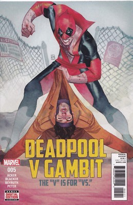 DEADPOOL V GAMBIT #5 Back Issue