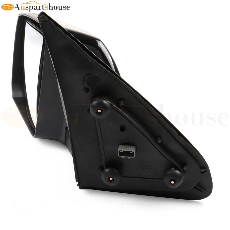 Black Power Pair of Mirrors for 2008-2017 Toyota Tundra Sequoia
