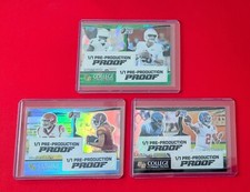 🔥2022 Pro Set College Connection Production Proofs (1/1) 3 Cards London 