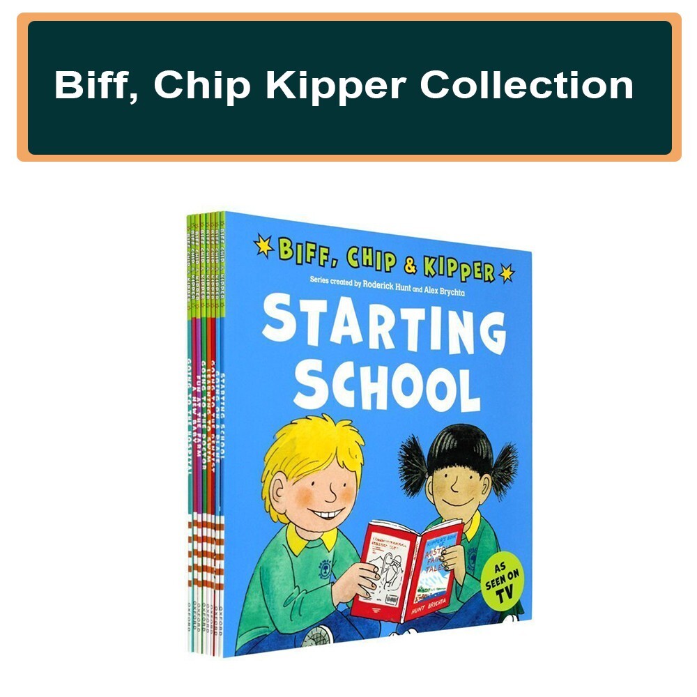First Experiences with Biff, Chip and Kipper 8 Books Set by Roderick Hunt Starti