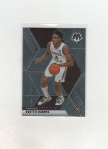 2021 Panini Chronicles Draft Picks Mosaic Silver Scottie Barnes #257 Rookie RC