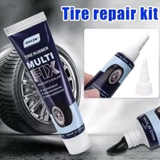 Tire Strong Repair Glue Black Soft Rubber Sealant Repair Tool For Car Motorcycle