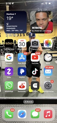 Apple iPhone 13 Pro Max - 128GB - Sierra Blue (Unlocked) with tiktok