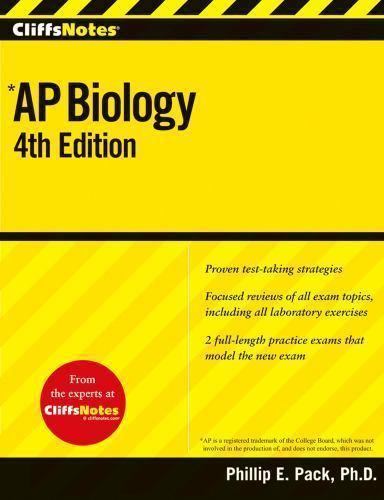 CliffsNotes AP Biology: 4th Edition 9781118127995| eBay