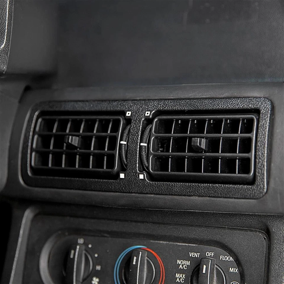 Ford Mustang 1987-1993 kit de registro de ventilación de aire acondicionado Black Street Outlaw ¡venta! Foto 3 de 4