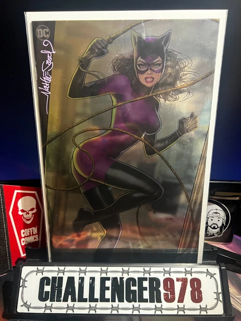 CATWOMAN #64 SZERDY SIGNED FOIL VIRGIN w/ COA #260/800