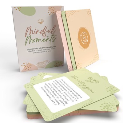 Achtsamkeitskarten ''Mindful Moments'' für Selbstcoaching