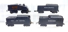 4 Marx Trains Tenders O Gauge