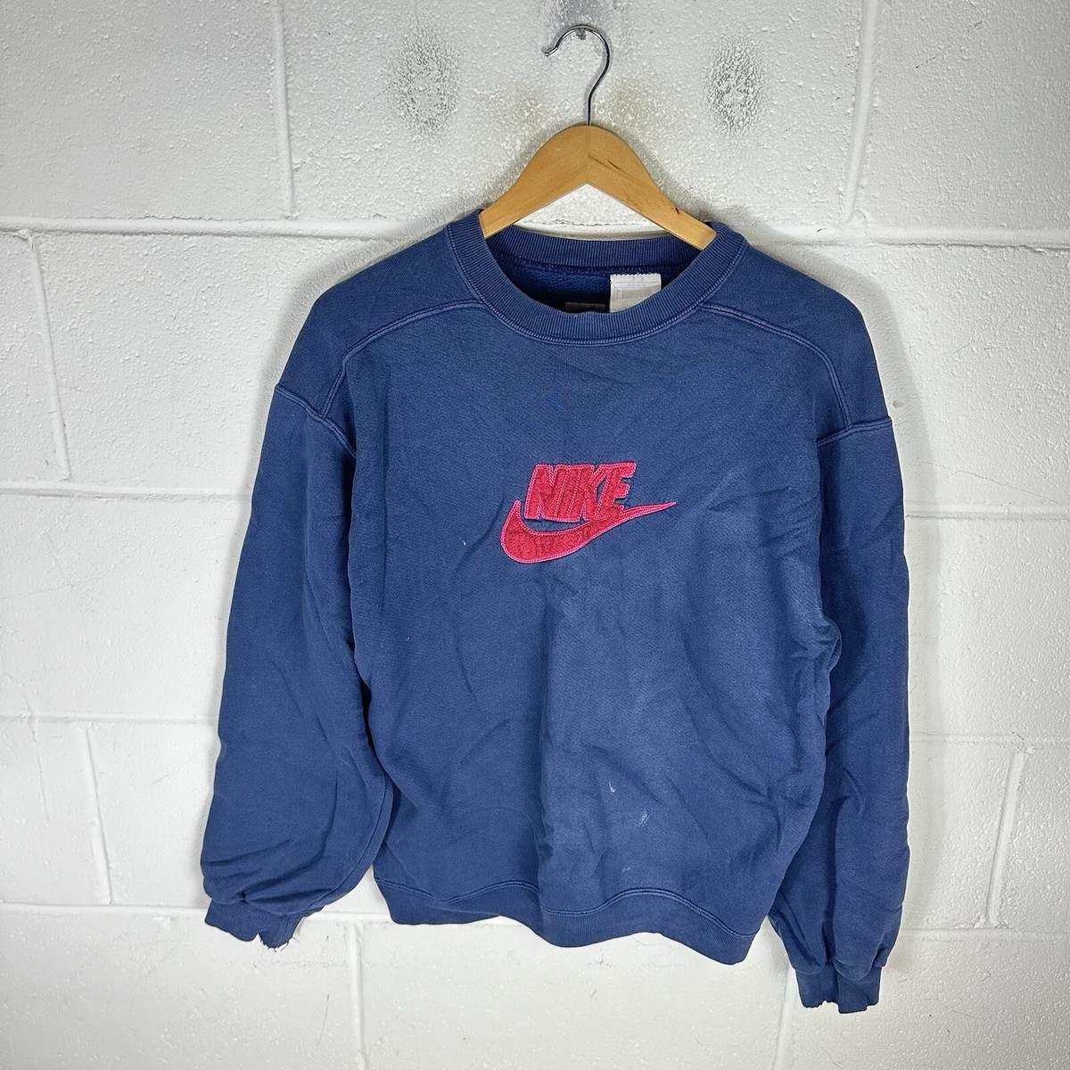 90s nike spellout sweatshirt