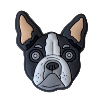 Clog Schuh Anhänger UK Frenchie Französische Bulldogge Hund