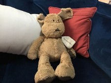 Mamas & Papas Once Upon A Time Pumpkin Dog Puppy Beanie Soft Toy Plush 15" Tall