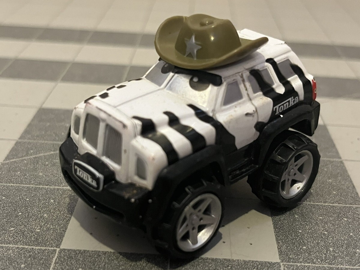 2000 Maisto Hasbro Tonka Lil Chuck & Friends Safari Truck Zebra