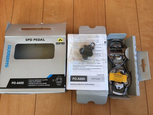 SHIMANO PD-A600 SPD Road Pedals With 