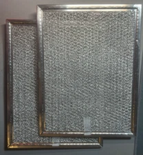 2 Pack Aluminum Range Hood Filter 7 1/4" X 9-1/2" X 1/8" - NEW