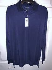 Camisa Polo Golf Ralph Lauren Mangas Largas Para Hombres Torrey Pines Pequeña Precio de venta sugerido por el fabricante $158