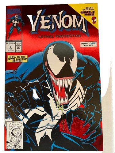 2025 Topps Chrome Marvel Venom Spider Web Refractor /399 SGC 9