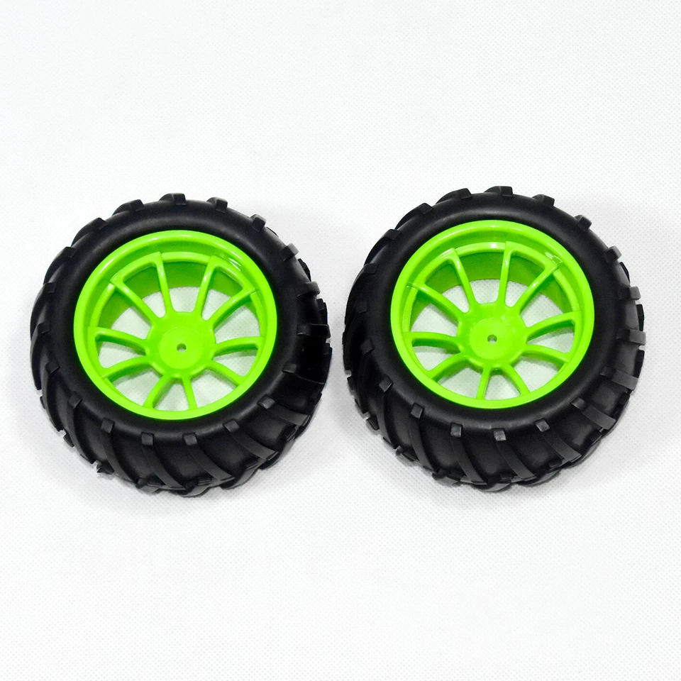 HSP part 08010 Wheel Complete 2P for HiMOTO HispeeD RC Model Truck 94108 94188  - Image 4 of 4