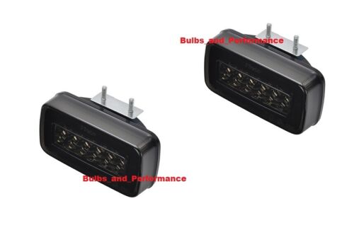 SMOKED LENS LED REAR BUMPER REVERSE FOG LAMPS For 2002-18 MERCEDES G CLASS W463 - Picture 3 of 5