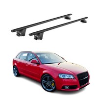 DachträGer GrundtäGer FüR Audi A3 Sportback 8P 8V 2004-20 100Kg Alu Abe Schwarz
