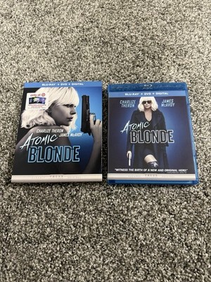 Atomic Blonde W/ Slip And Art Cards (Blu-ray, 2017)