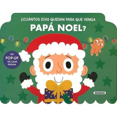 �Cu�ntos d�as quedan para que venga Pap� Noel? - Spanish Language Board book NEW