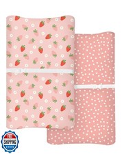 Changing Pad Cover for Baby Boys Girls 2 Pack, Fits Standard 32   16  Changing