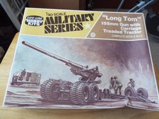 Life-Like ... 1:40..... Long Tom 155mm with Carriage Treaded Tractor..#09960