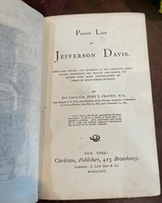 1866 PRISON LIFE OF JEFFERSON DAVIS 1st ED CARLETON CONFEDERATE BLUE TEXT CLEAN!