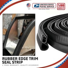 13ft4m Rubber Seal Edge Moulding Trim Car Door Hood Trunk U-shape Seal Strip