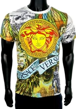 Vèrsace Men White T-Shirt