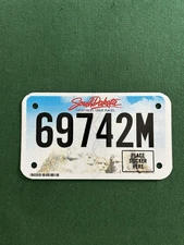 South Dakota Motorcycle License Plate Expired