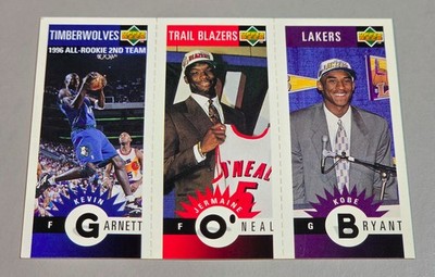 Garnett, O'Neal, Bryant # M139, M158, M129 MINIS 1996-97 Upper Deck Coll. Choice
