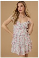 Altar'd State Shayne Floral Mini Dress NWT - XS