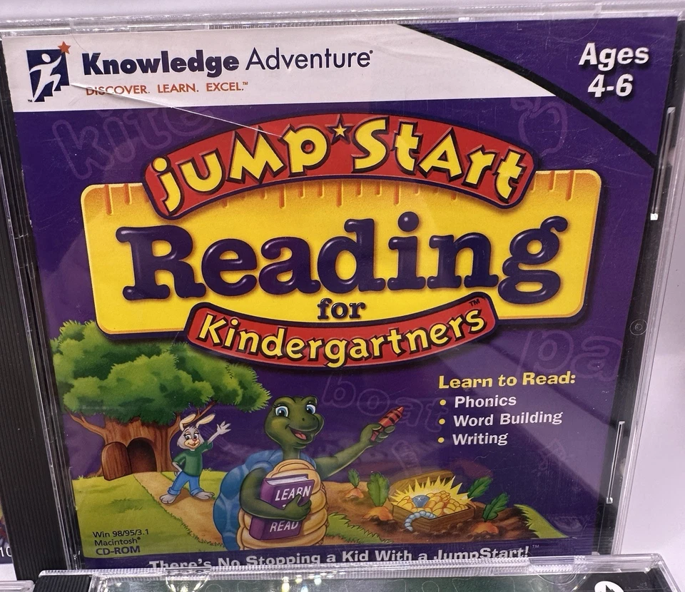 Lot of 6 children’s educational computer games vintage 90’s assorted lot - Image 3 of 4