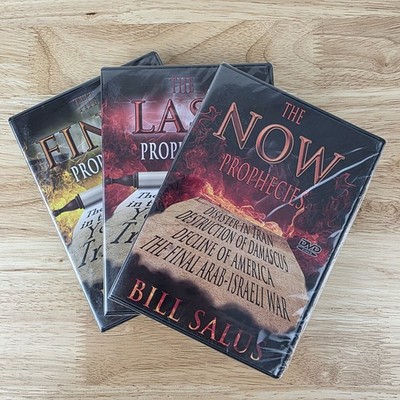 The Now, Last and Final Prophecies DVD Lot by Bill Salus - New Sealed