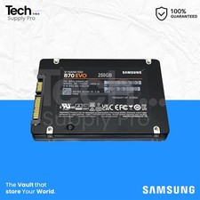MZ-77E250 Samsung 870 EVO 250GB SATA Triple-Level Cell 6GB/s 2.5" SSD